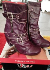 TIGGERS ausgefallene Stiefelette aus Leder in Gr. 39 *wie neu*