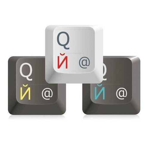 Tastaturaufkleber russisch