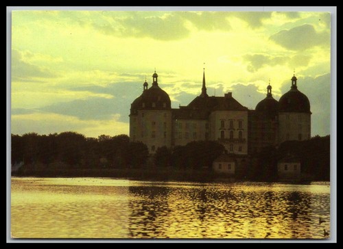 Ansichtskarte barockmuseum - ansichtskarte,