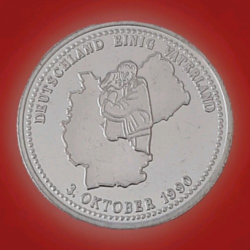 Medaille oktober 1990 30mm - medaille, 1990-30mm