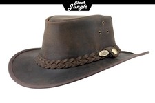 Westernhut BULAT Australien Outdoorhut Lederhut Cowboyhut Reiterhut Hut Unisex