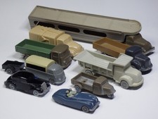 WIKING unverglast Konvolut 9x PKW, Kleintransporter u.LKW,2.Wahl