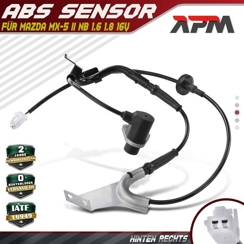 Abs sensor raddrehzahl hinten - raddrehzahl,