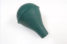 Neu Gummi Grün Birne Form