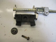 7. Honda NTV 650 RC33 Revere Tankgummi Vibrationsdämpfer Gummi Tank Benzintank