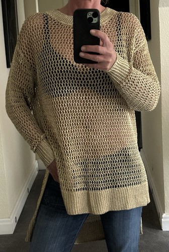 Faith connexion pullover - faith, gold