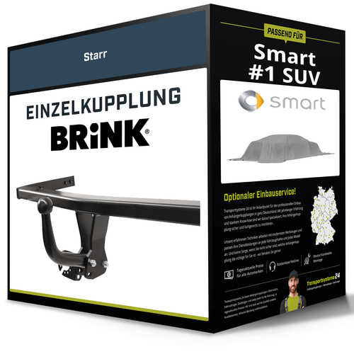 Starre anhängerkupplung für - starre,