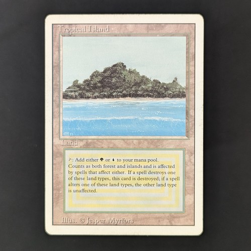 Mtg tropical island - \>>,