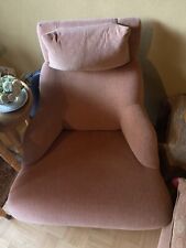 Sessel Wave Bioqualität Rosa Rose Holzfüße