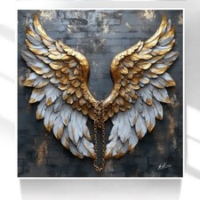 Leinwand Bild Engelsflügel