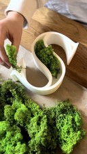 Bismillah Moosbild Wanddeko