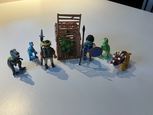 Playmobil dinosaurier käfig - dinosaurier,