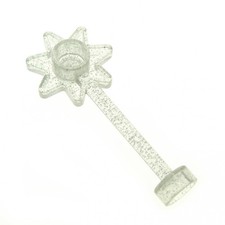 1x Lego Duplo Figur Zauberstab transparent Glitzer Zubehör Magie 4162968 42077