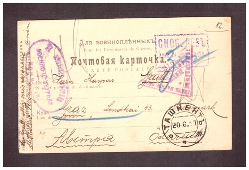 Kriegsgefangenenpost aus