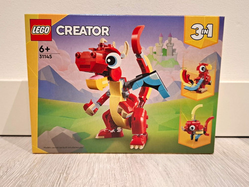 Lego creator 3in1 - lego, roter