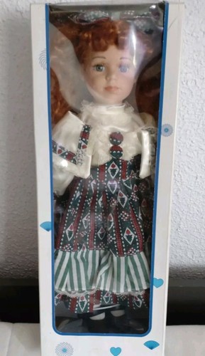 Porzellan schmuckpuppe - porzellan,