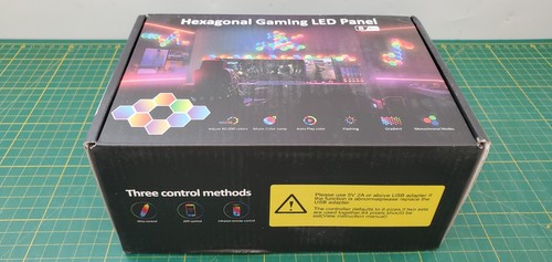Hexagonal gaming led panel - hexagonal,