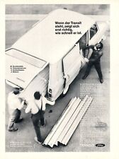3w24759/ Alte Reklame aus 1970 – Ford Transit