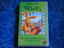 VHS Video Film : Briefe von Felix Folge 1 - 5 Abenteuer mit dem kleinen Hasen
