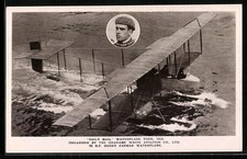 AK Daily Mail Wasserflugzeug