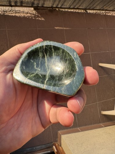 Nephrit jade grün schale - jade,
