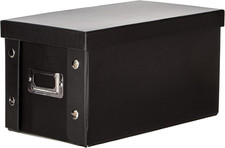 CD-Box Pappe schwarz 16x28x15