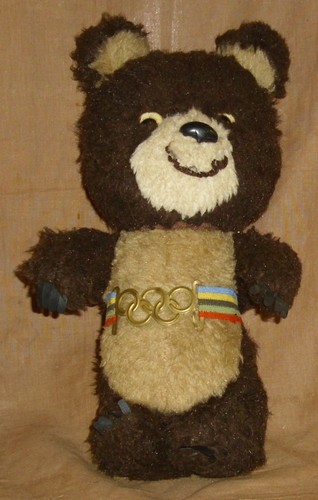 Teddy misha maskottchen - teddy, misha-maskottchen