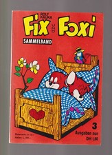 fix und foxi  sammelband rot