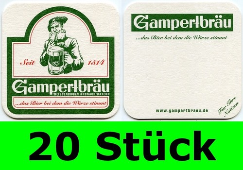 Stück bierdeckel brauerei - 20,