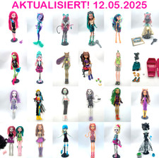 Monster High Puppen Dolls Variante Schuhe Kleidung Frankie Cleo Clawdeen Lagoona