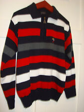 Paul Shark Yachting Italien Troyer  Herren  Pullover Gr  M  Marine Style Stripes