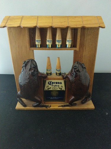 Folk art corona trinkende - corona,