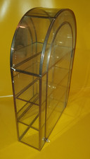 Schöne Glasvitrine für Miniaturfiguren-Porzellan Höhe 41 cm. x Breite 27 cm.