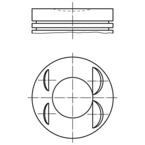 Kolben mahle 021 - kolben, pi