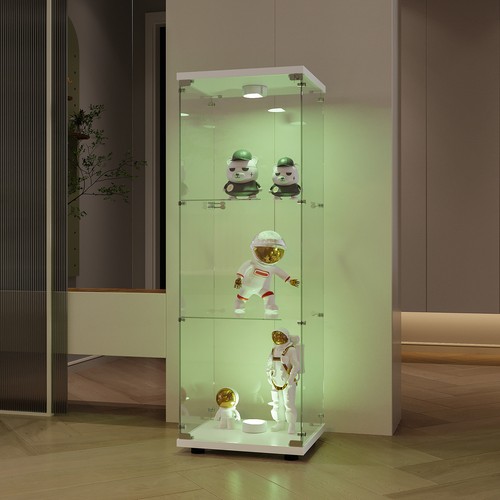 Led hartglas vitrine - led,