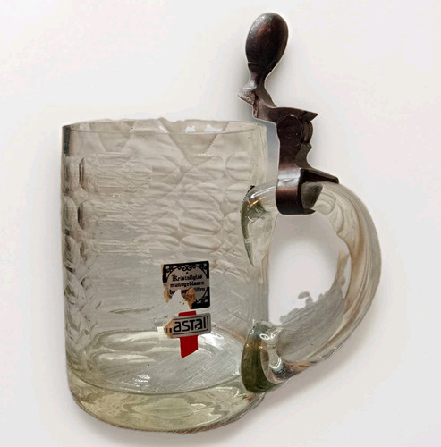 Astra glas bierkrug mit - glas-bierkrug,
