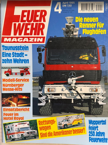 Feuerwehr magazin april - feuerwehr,