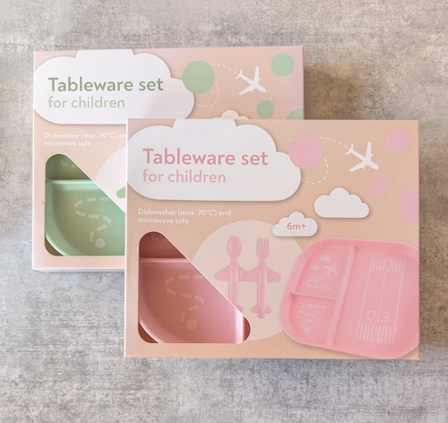 Kinder geschirr set teller - geschirr-set:,