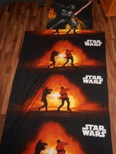 STAR WARS-Bettwäsche-Set 135 x 200*schwarz-rot mit DARTH VADER*Wendekopfkissen*