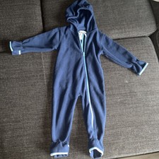 Jungen Baby Fleece Overall