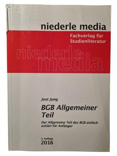 Bgb allgemeiner teil - bgb,