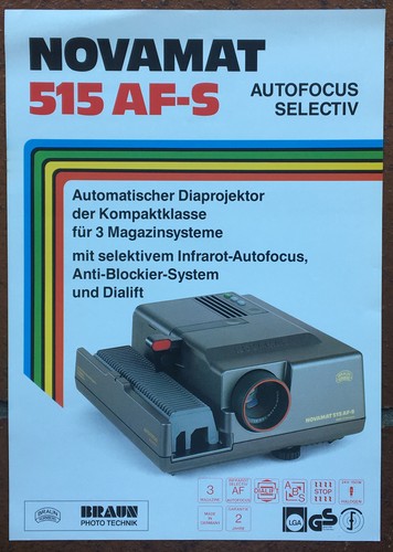 Braun novamat 515 s - braun, af-s
