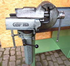 Schraubstock 125 mit Höhenverstellgerät