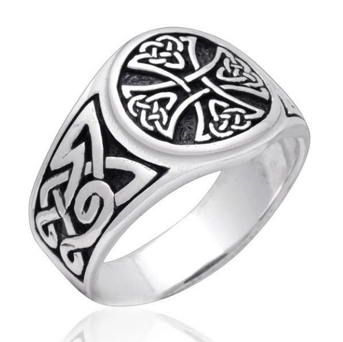 Celtic cross silver - celtic,