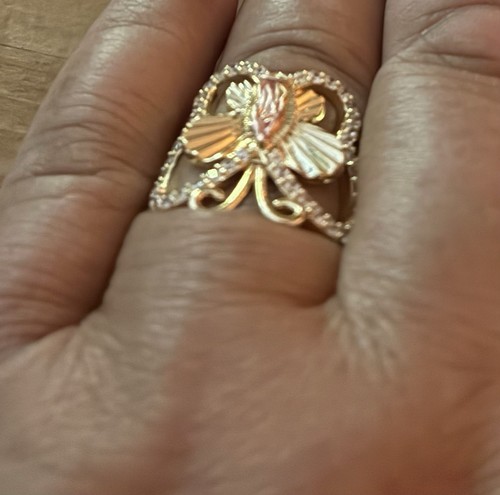 Ring mit schmetterling gr - schmetterling,