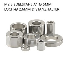Edelstahl A1 Ø 5mm Loch-Ø