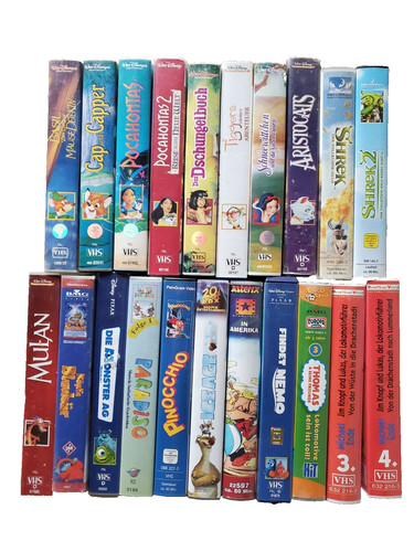 Vhs kassetten kinderfilme - 21,
