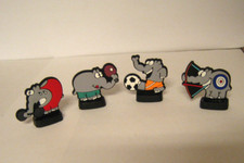 4 verschiedene Ottifanten