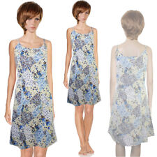 Vintage Boho Rosali Patchwork-Optik Kleid Trägerkleid Knielang Luftig NEU Gr.38