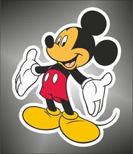 AUFKLEBER Micky Maus Mickey Mouse  DECAL STICKER 